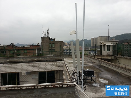  灵台某看守所大功率手机信号屏蔽器（白噪声）案例